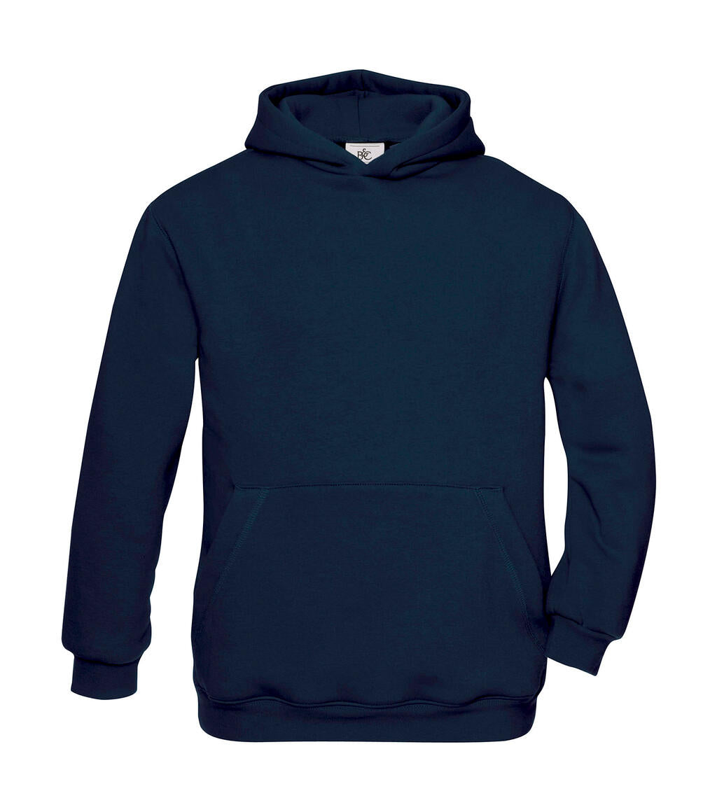 Hooded/kids Sweat in Farbe Navy