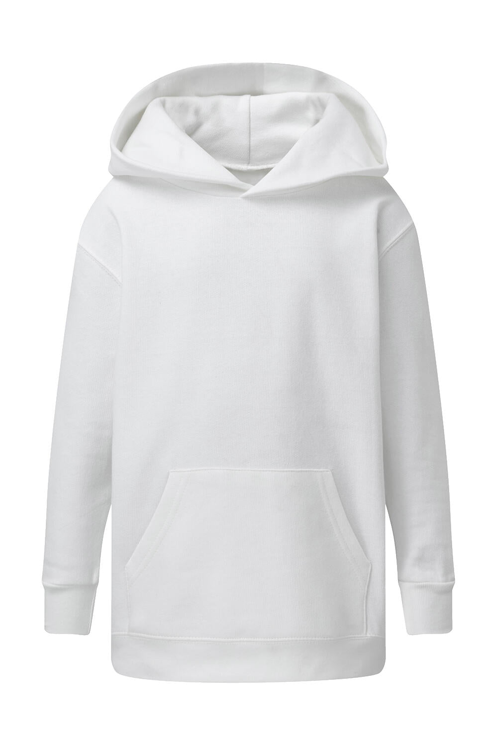 Kids' Hooded Sweatshirt in Farbe White