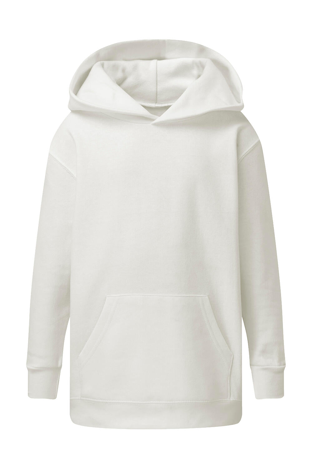 Kids' Hooded Sweatshirt in Farbe Snowwhite