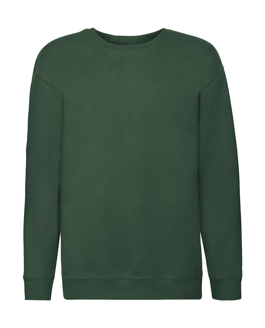 Kids' Premium Set-In Sweat in Farbe Bottle Green