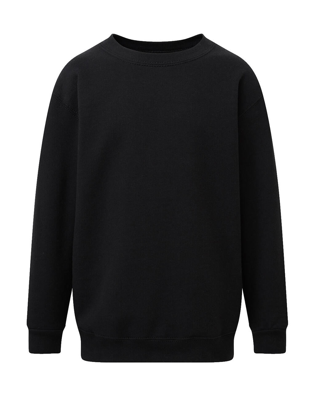 Kids' Crew Sweat in Farbe Black