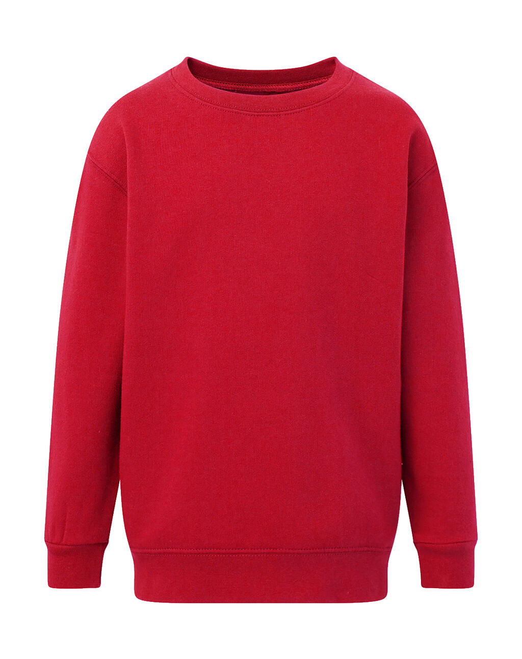 Kids' Crew Sweat in Farbe Red