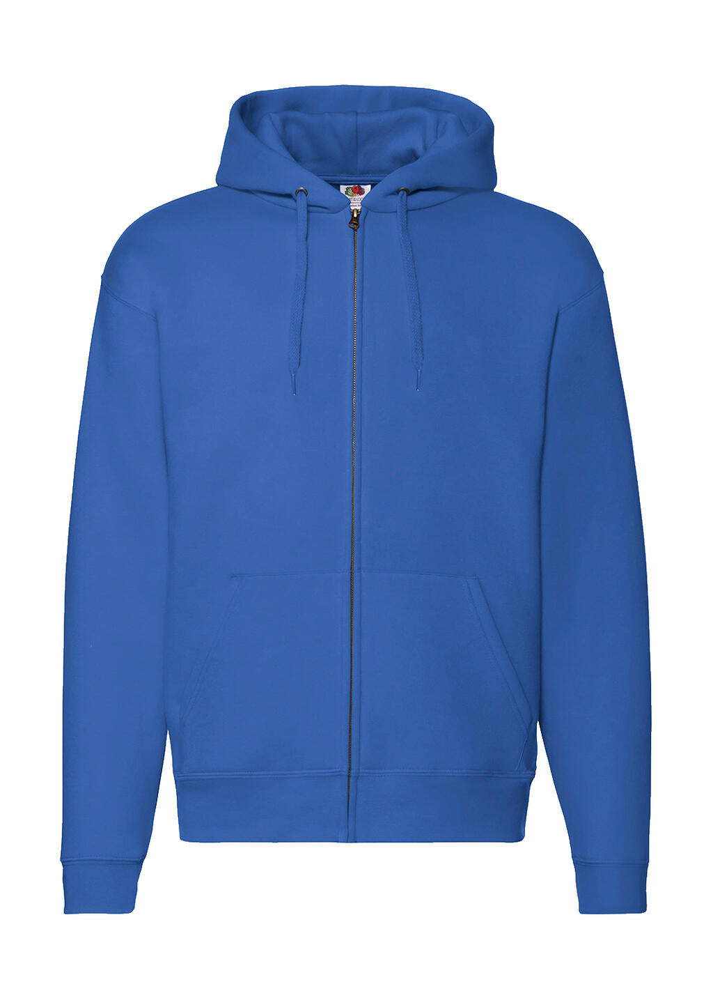 Premium Hooded Zip Sweat in Farbe Royal