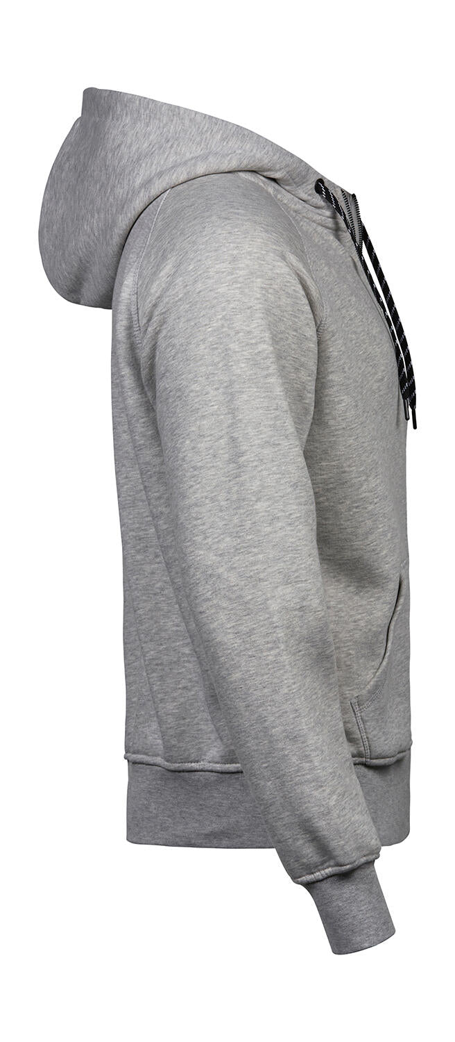 Fashion Full Zip Hood in Farbe Flint Stone
