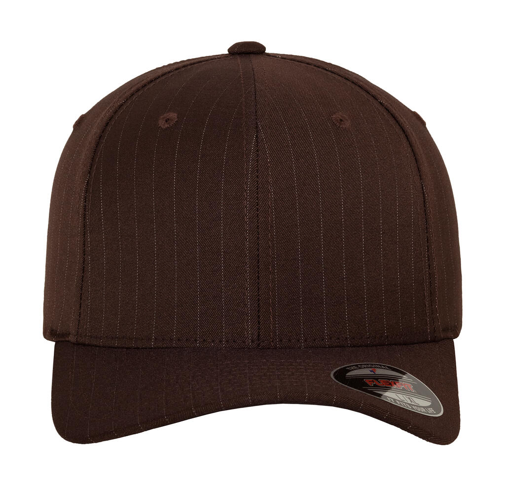 Pinstripe Cap in Farbe Brown/White