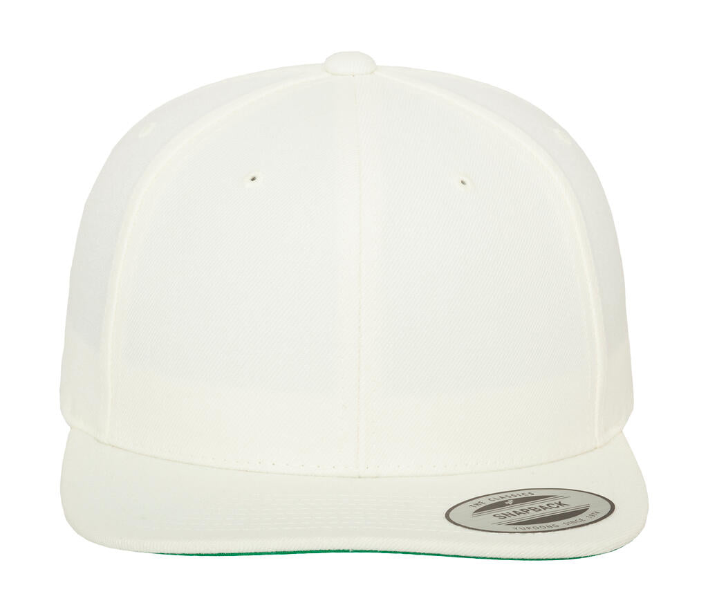 Classic Snapback Cap in Farbe Natural