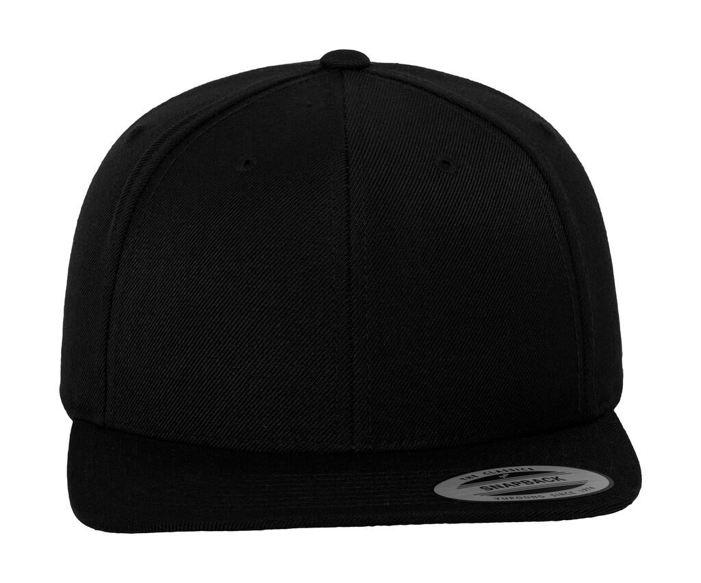 Classic Snapback Cap in Farbe Black