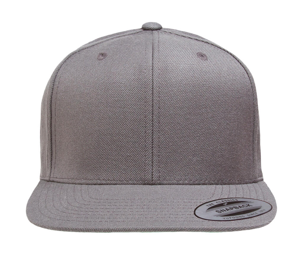 Classic Snapback Cap in Farbe Dark Grey