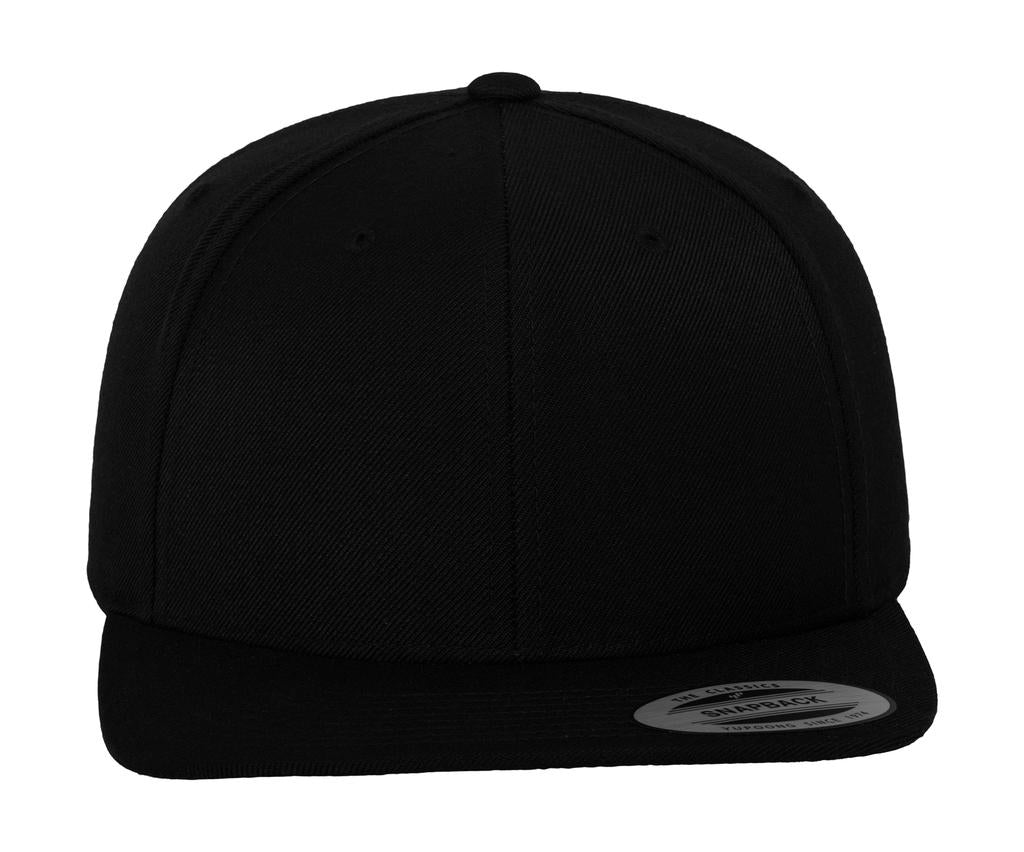 Classic Snapback Cap in Farbe Black/Black