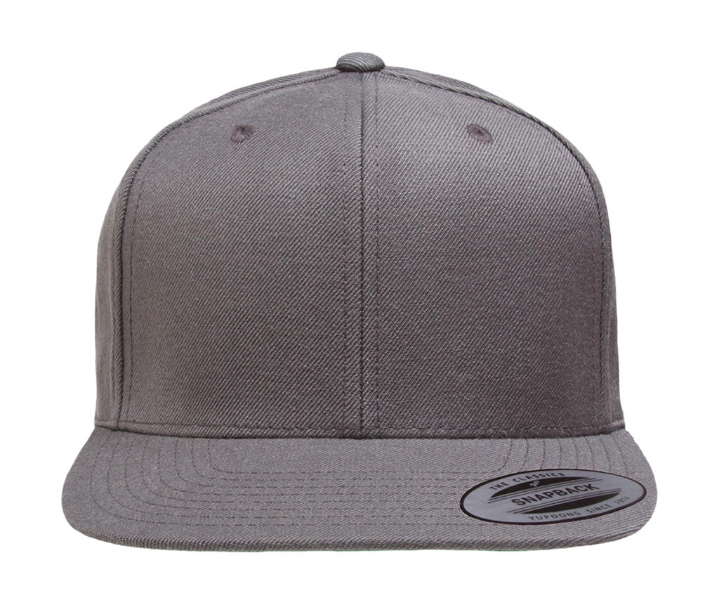 Classic Snapback Cap in Farbe Dark Grey/Dark Grey