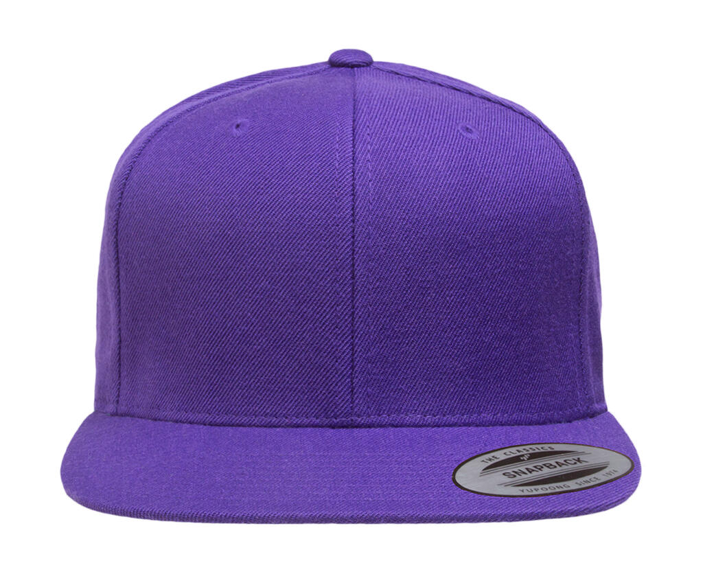 Classic Snapback Cap in Farbe Purple