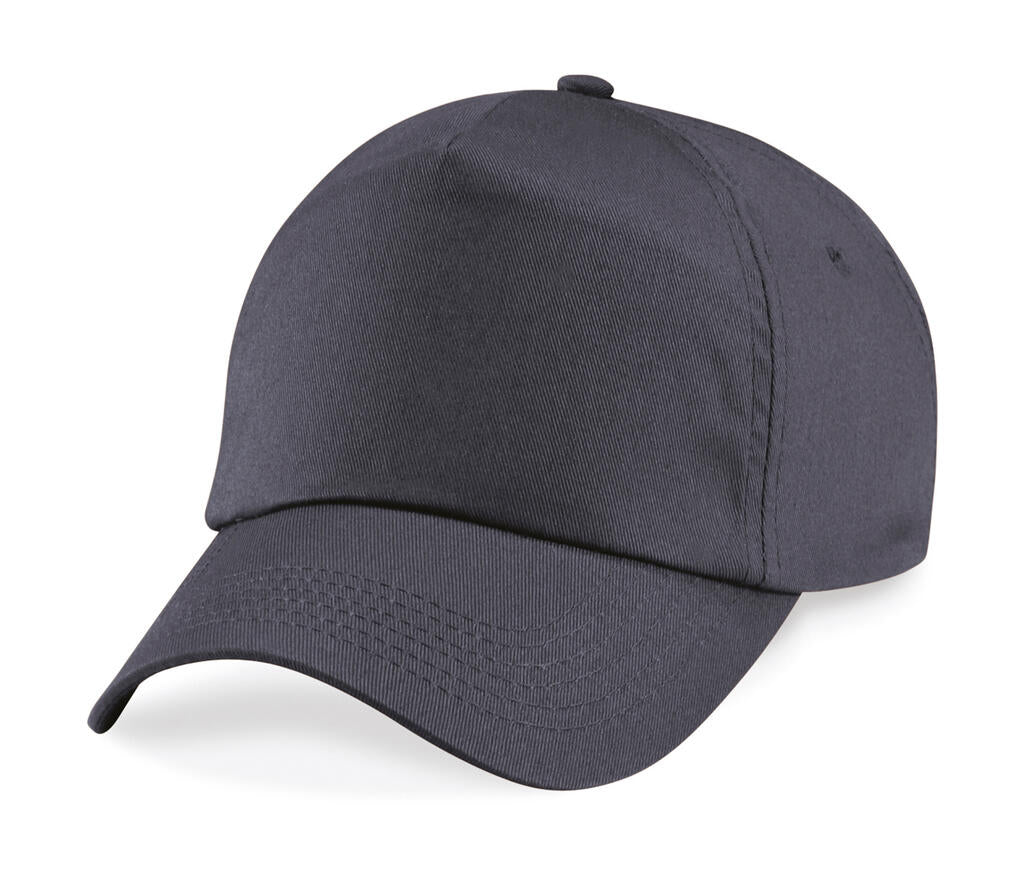 Junior Original 5 Panel Cap in Farbe Graphite Grey