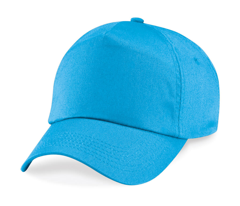Junior Original 5 Panel Cap in Farbe Surf Blue