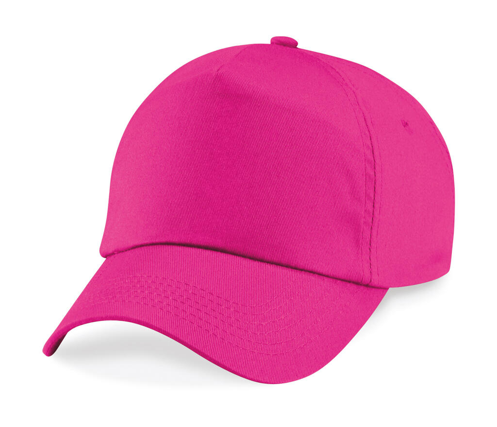 Junior Original 5 Panel Cap in Farbe Fuchsia