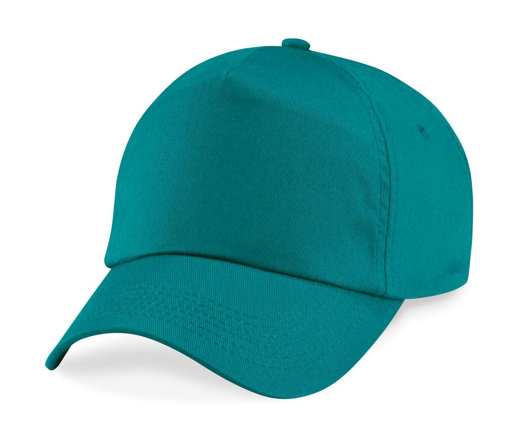 Junior Original 5 Panel Cap in Farbe Emerald