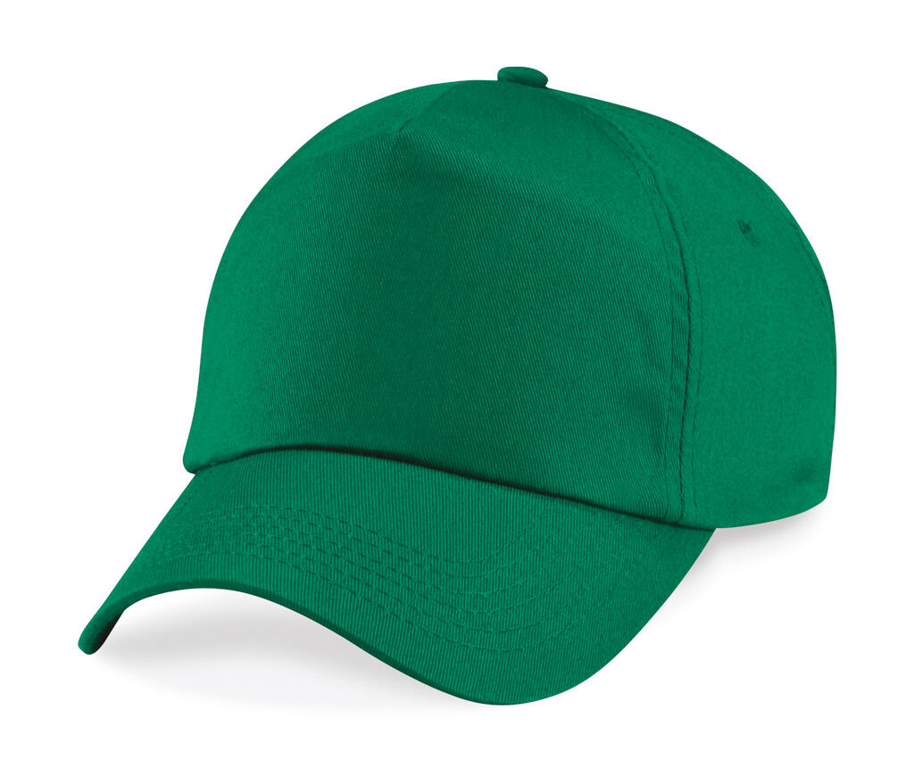 Junior Original 5 Panel Cap in Farbe Kelly Green