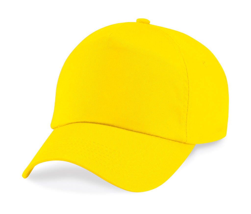 Junior Original 5 Panel Cap in Farbe Yellow