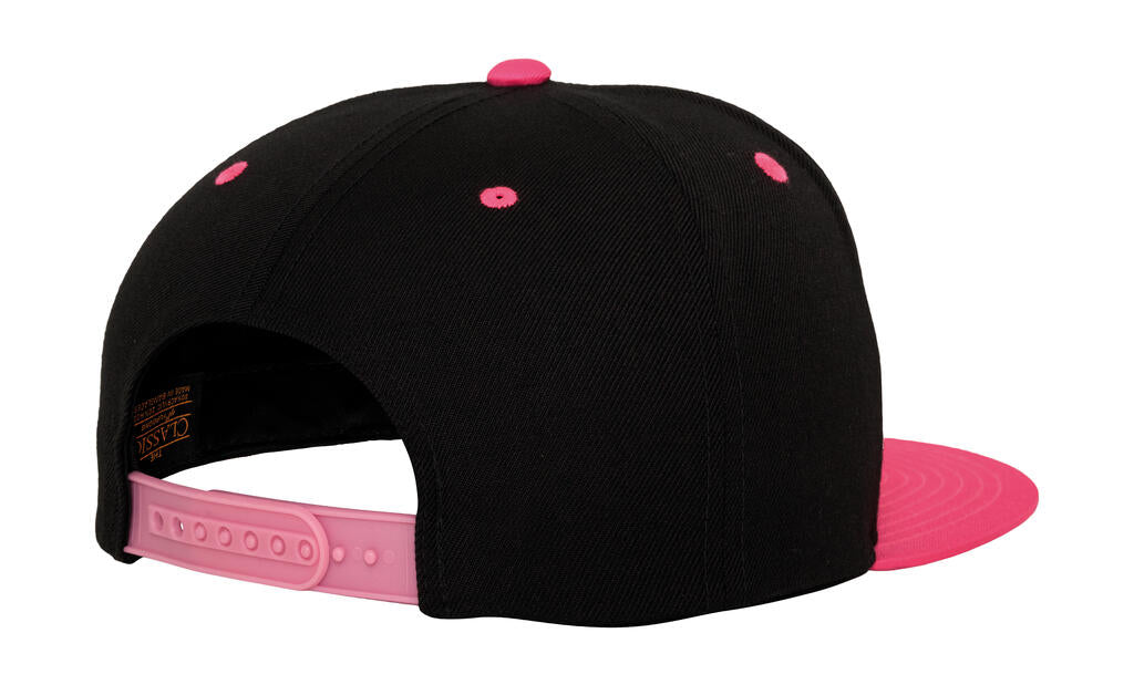 Classic Snapback 2-Tone Cap in Farbe Natural/Black