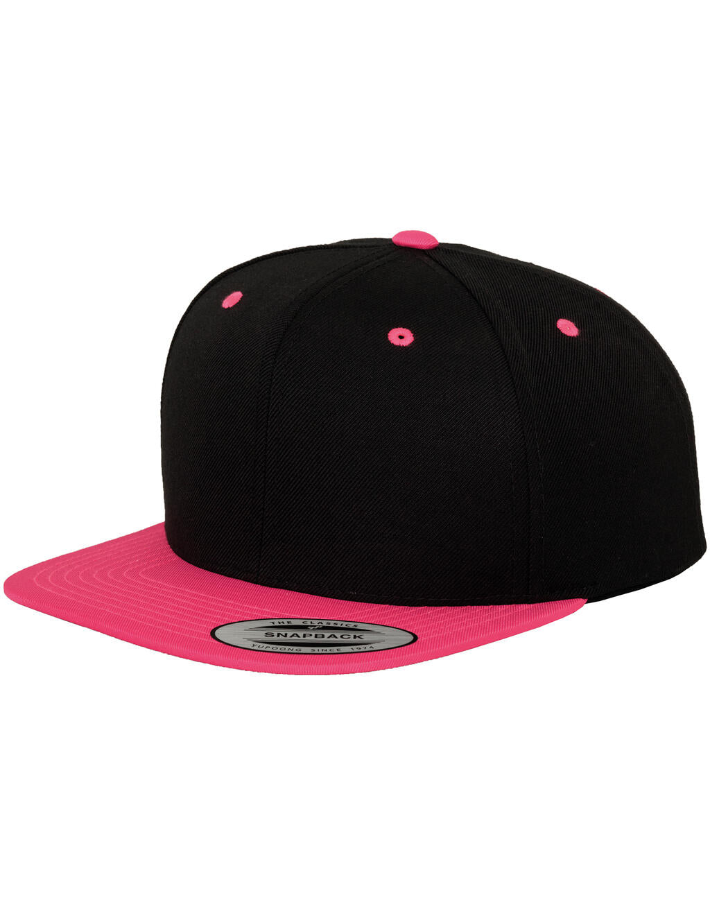 Classic Snapback 2-Tone Cap in Farbe Natural/Black