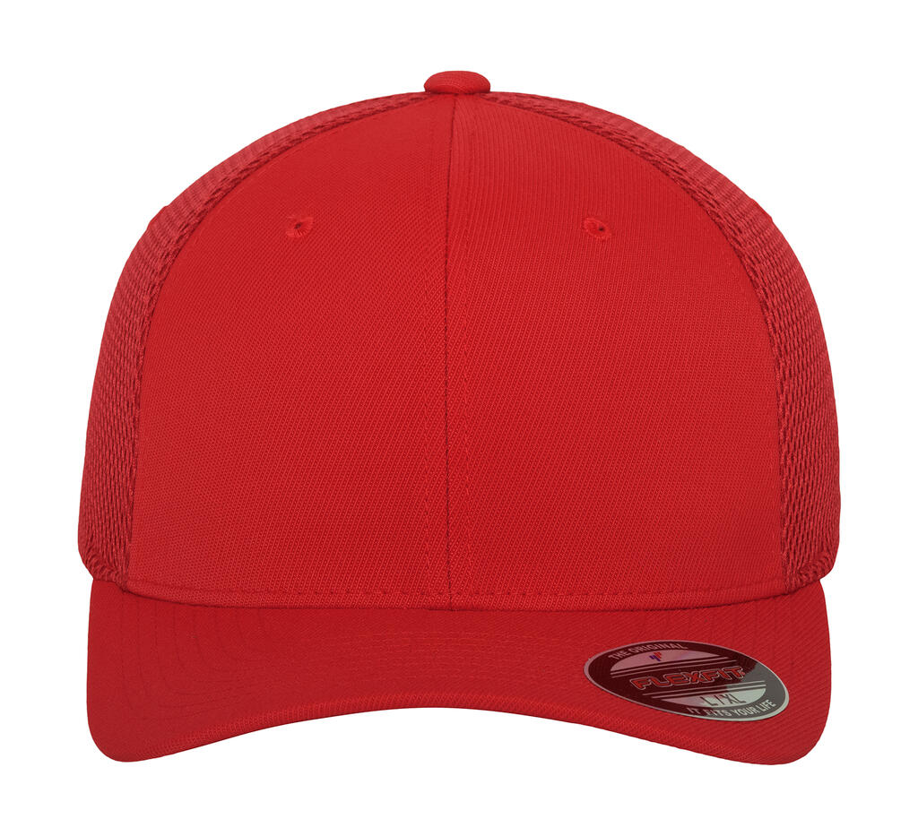 Tactel Mesh Cap in Farbe Red