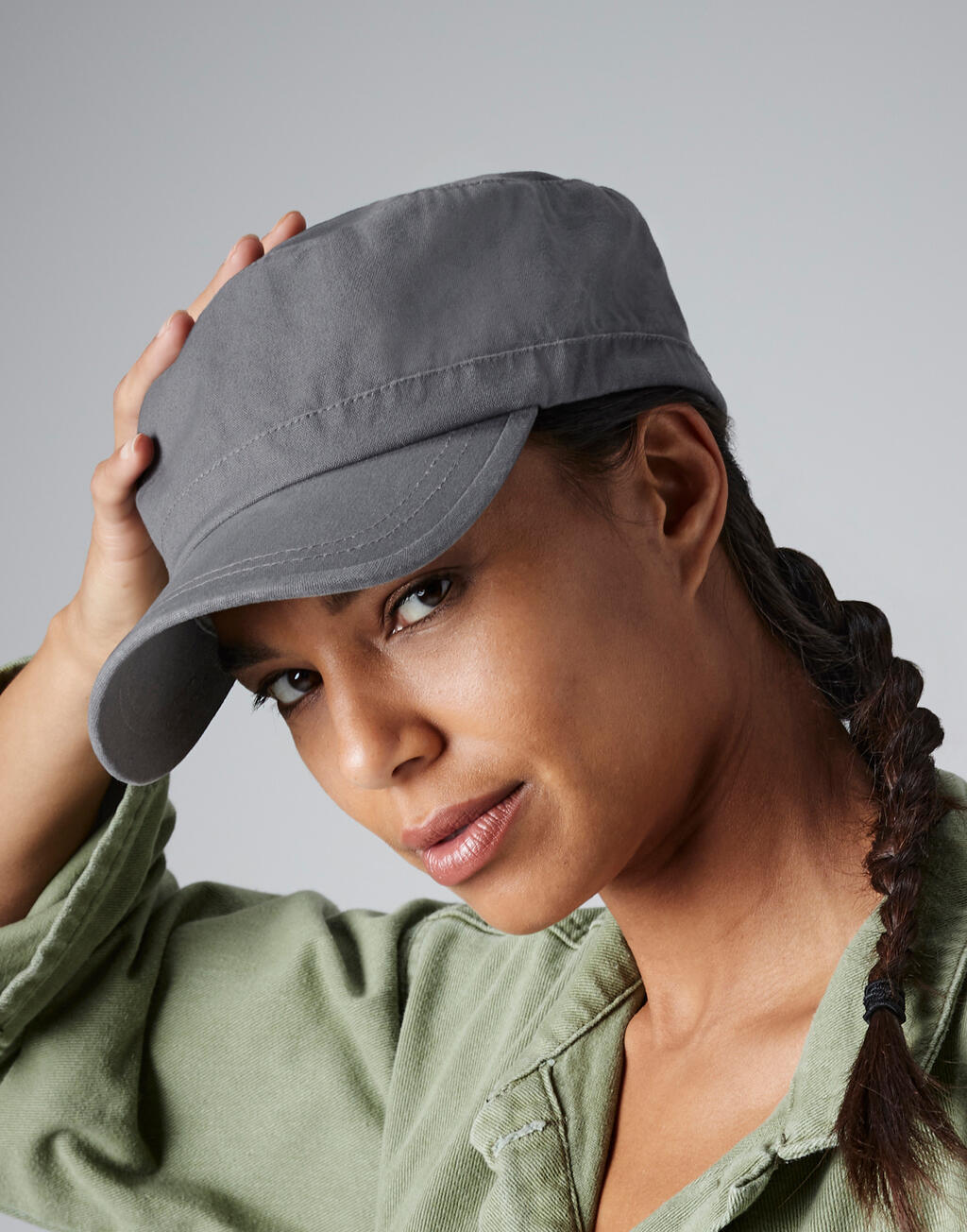 Army Cap in Farbe Black