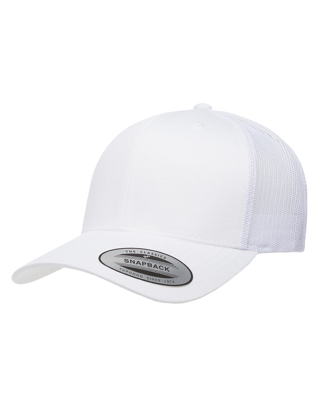 Retro Trucker in Farbe White