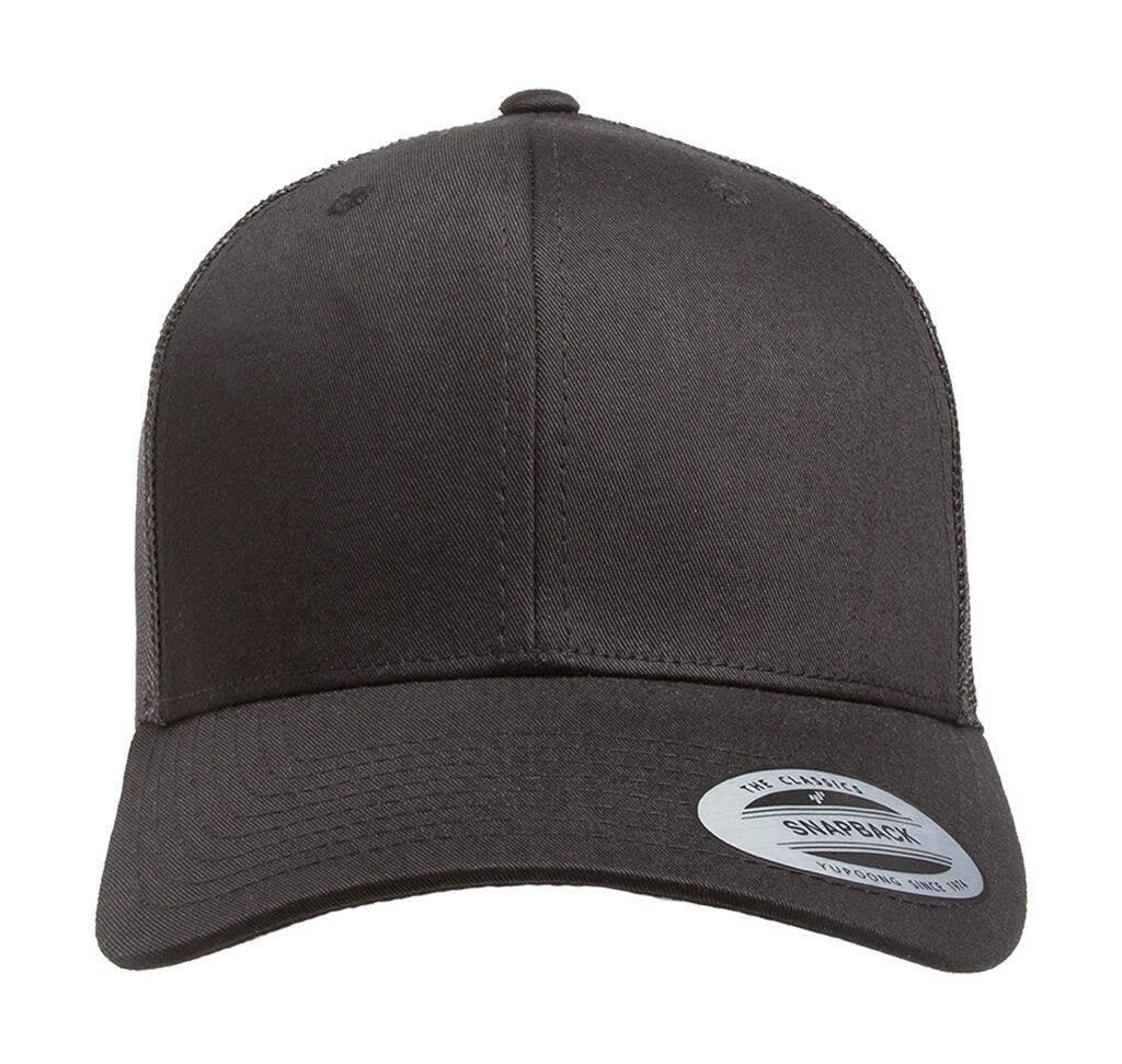 Retro Trucker in Farbe Black