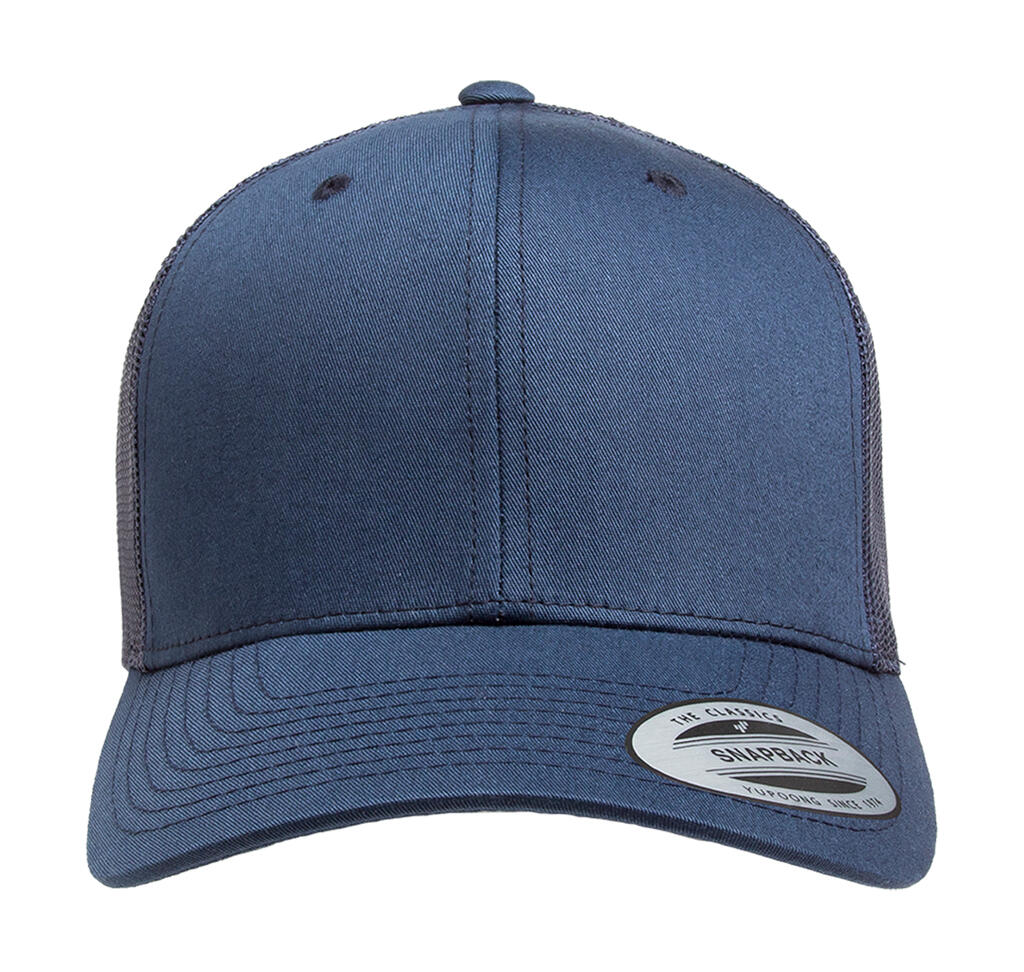 Retro Trucker in Farbe Navy