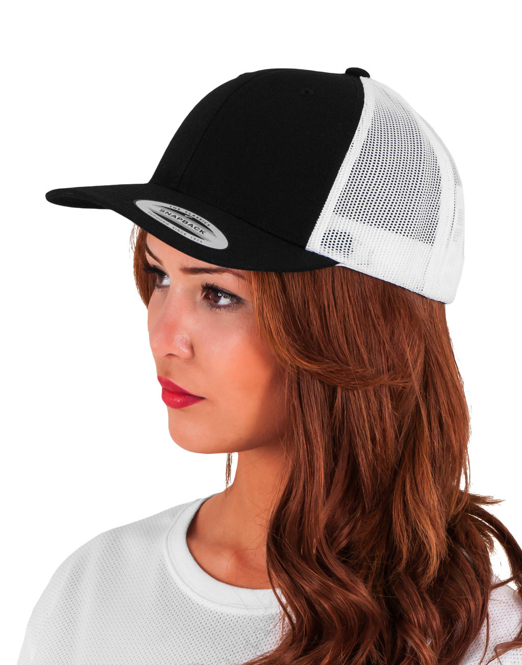 Retro Trucker 2-Tone in Farbe Black/White