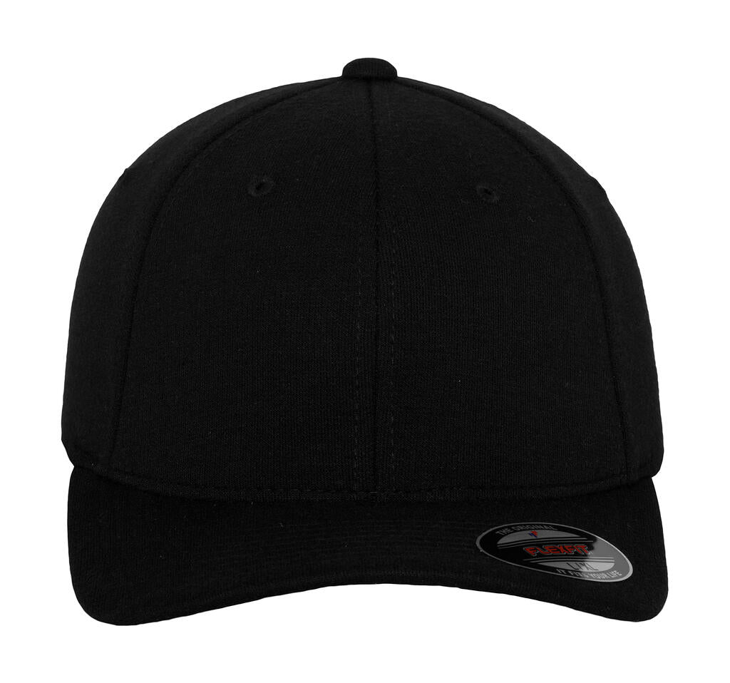 Double Jersey Cap in Farbe Black