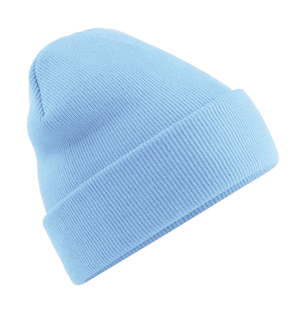 Original Cuffed Beanie in Farbe Sky Blue