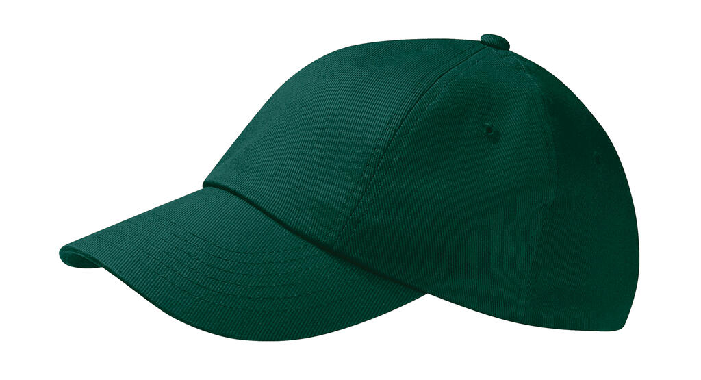 Low Profile Heavy Cotton Drill Cap in Farbe Bottle Green