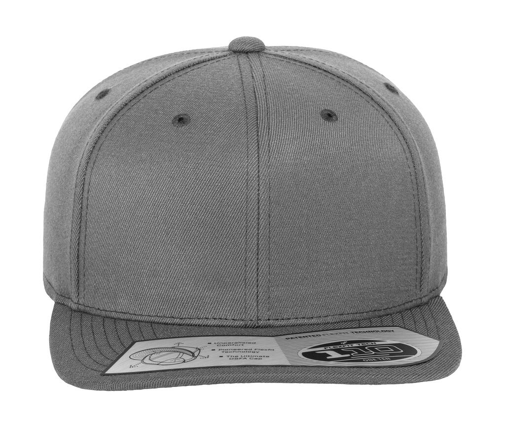 Fitted Snapback in Farbe Grey