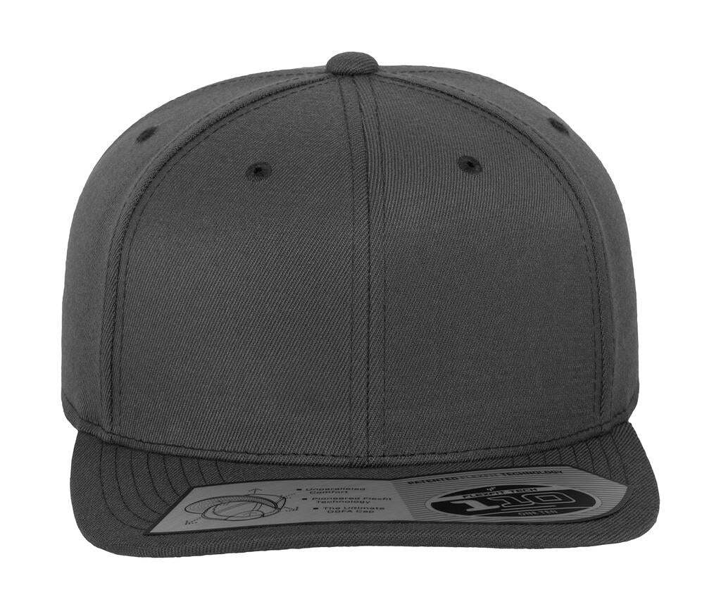 Fitted Snapback in Farbe Dark Grey