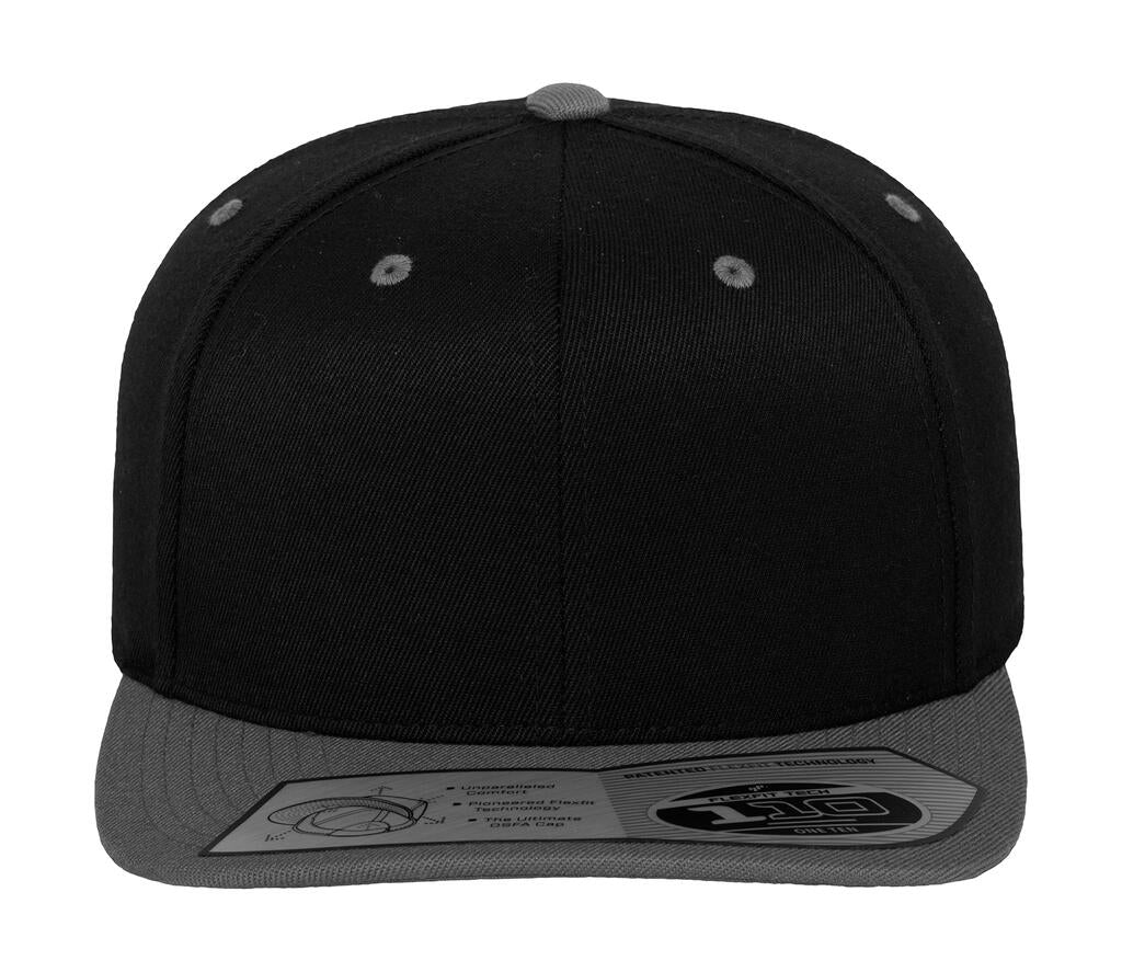 Fitted Snapback in Farbe Black/Grey