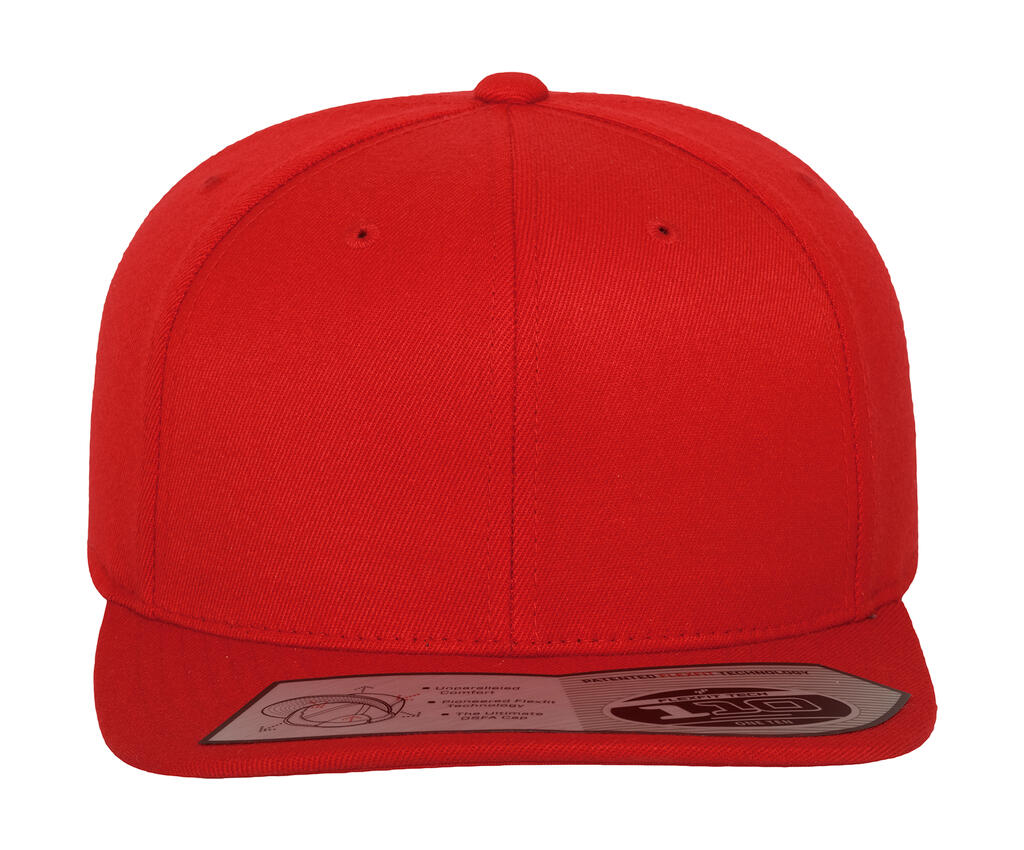 Fitted Snapback in Farbe Red