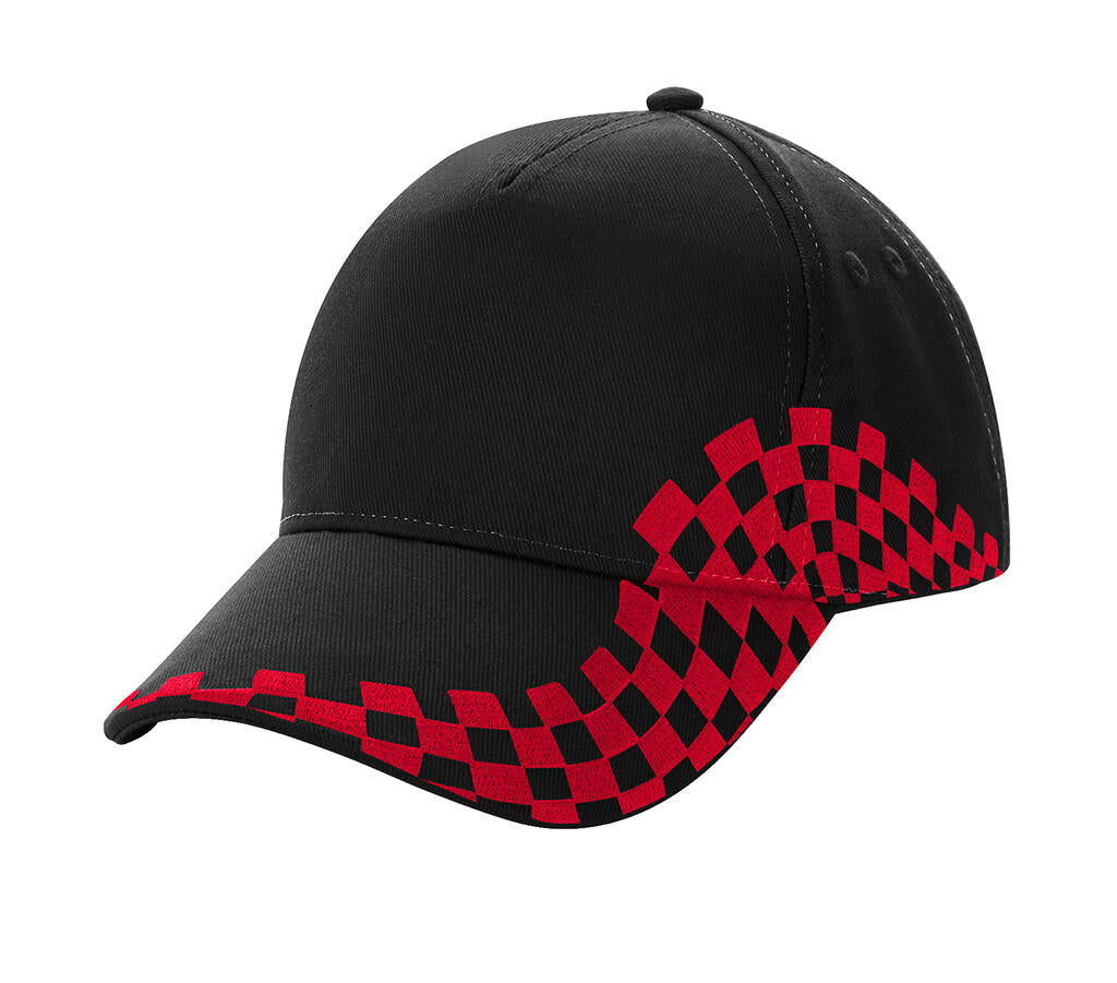 Grand Prix Cap in Farbe Black/Classic Red