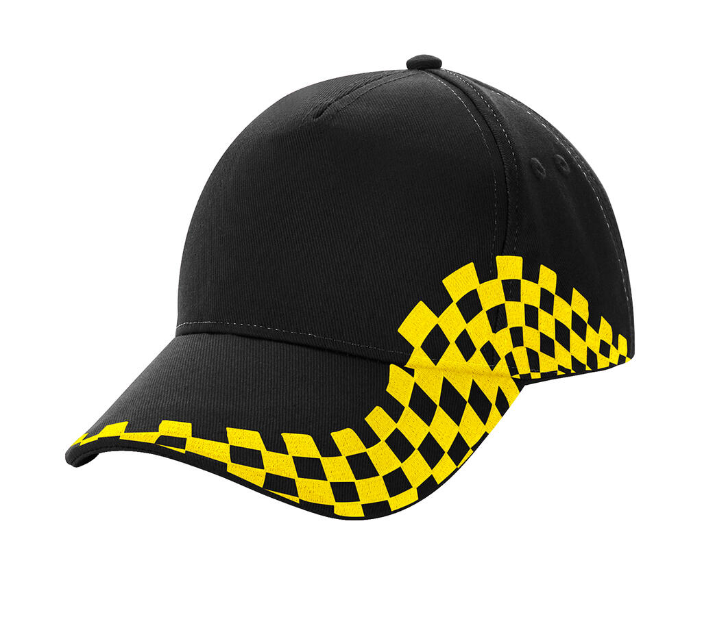 Grand Prix Cap in Farbe Black/Yellow