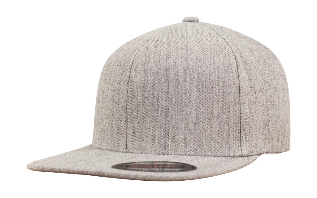 Flexfit Flat Visor in Farbe Heather