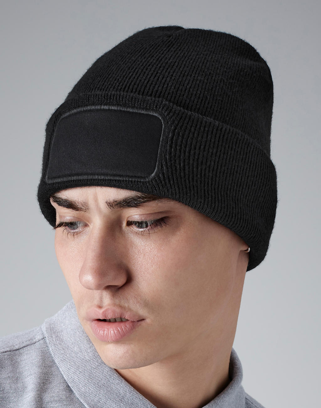 Printers Beanie in Farbe White