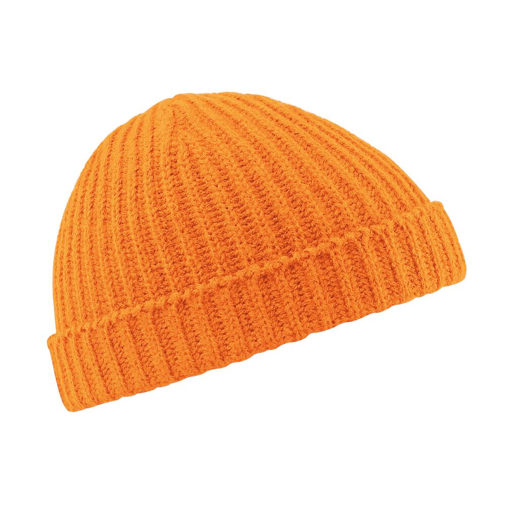 Trawler Beanie in Farbe Orange
