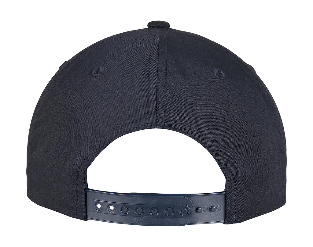 Flexfit Recycled Poly Twill Snapback in Farbe Black