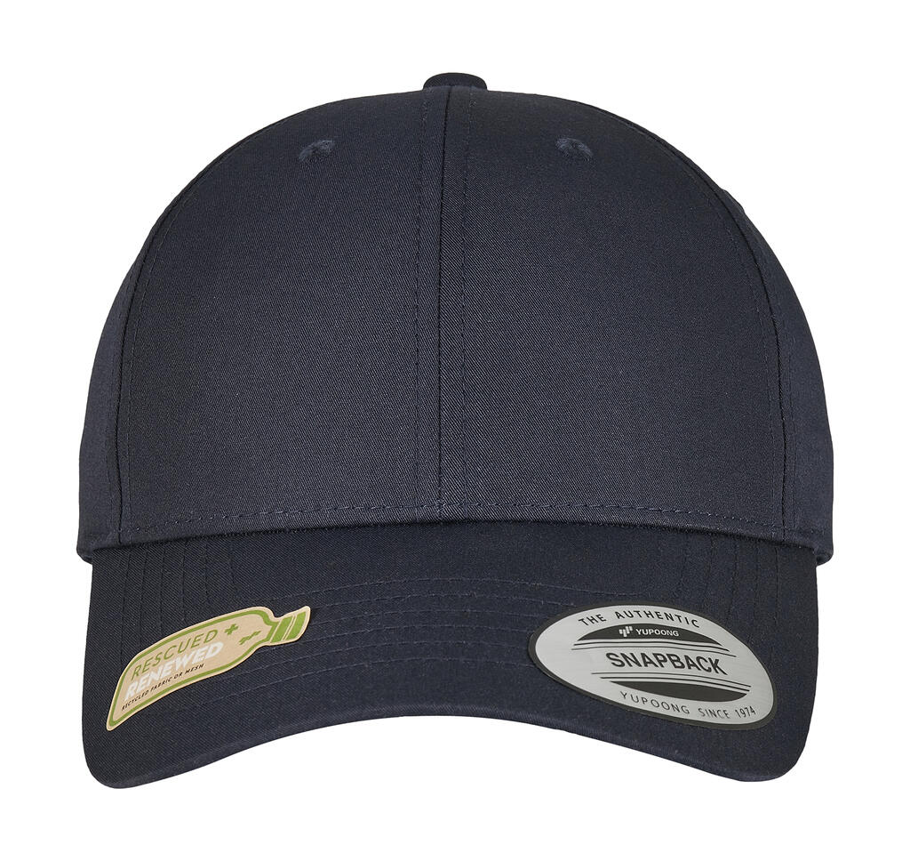 Flexfit Recycled Poly Twill Snapback in Farbe Navy
