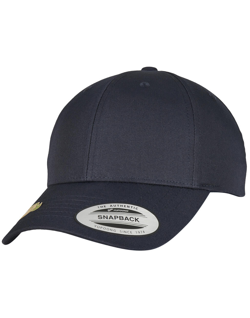 Flexfit Recycled Poly Twill Snapback in Farbe Black