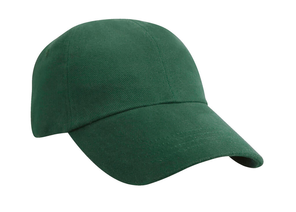 Low Profile Brushed Cotton Cap in Farbe Forest Green