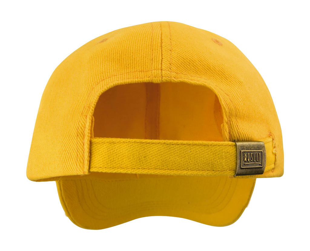 Low Profile Brushed Cotton Cap in Farbe White