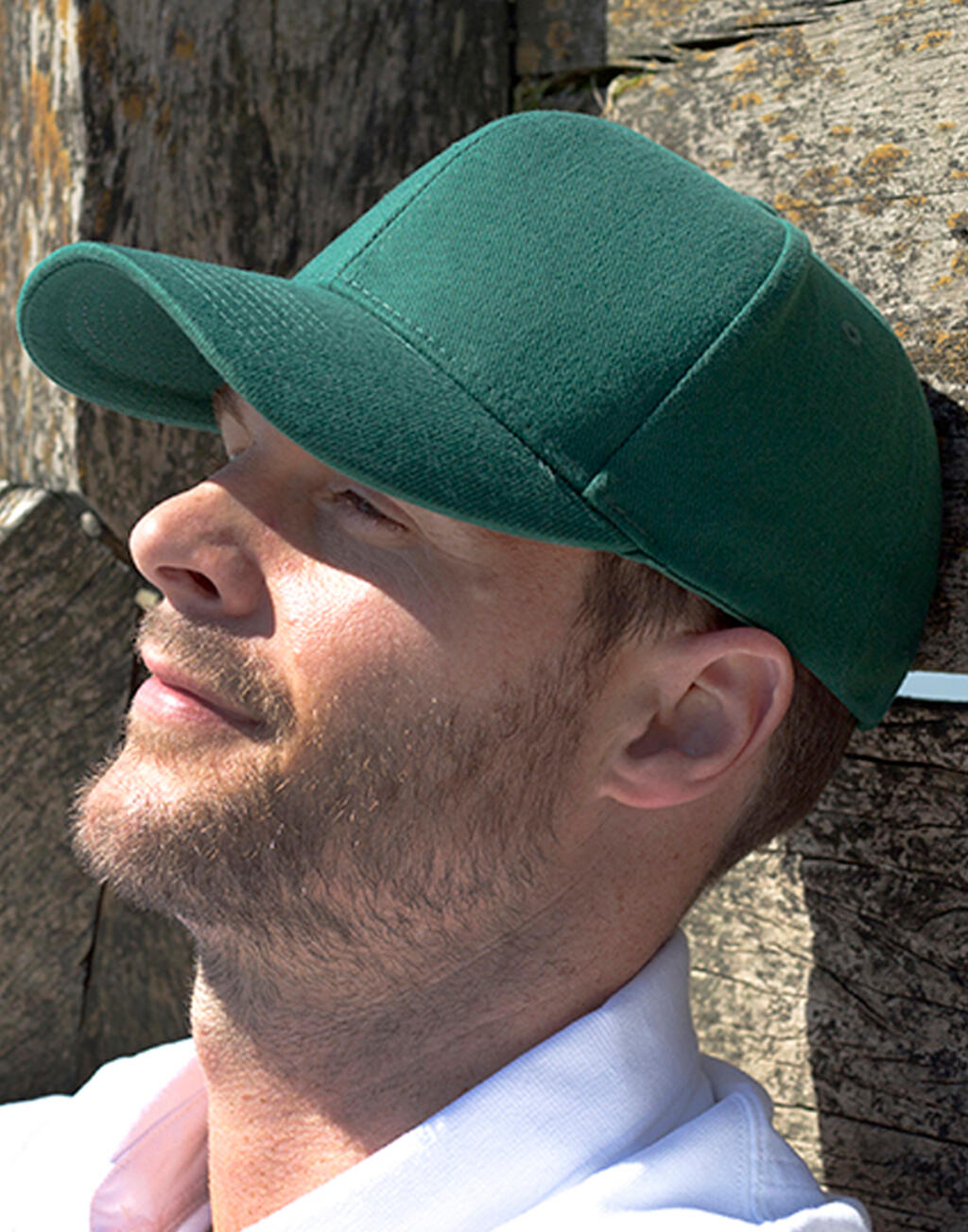 Pro-Style Heavy Cotton Cap in Farbe White