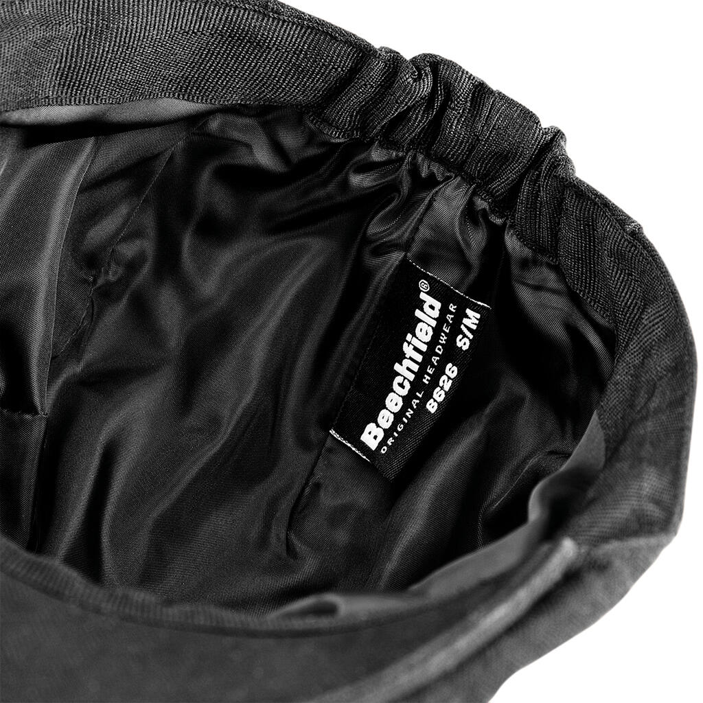 Vintage Flat Cap in Farbe Black
