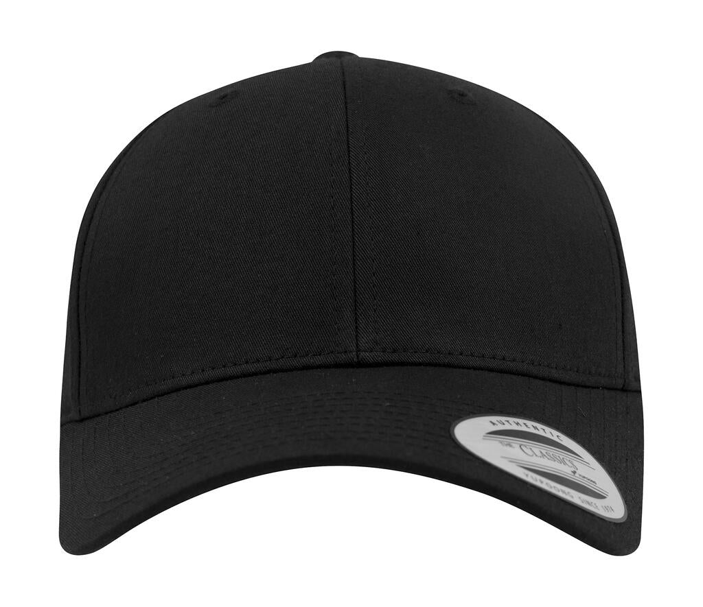 Curved Classic Snapback in Farbe Black
