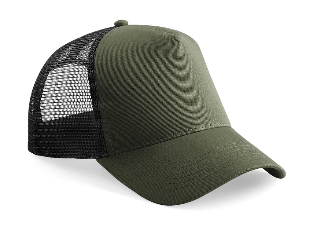 Snapback Trucker in Farbe Olive Green/Black